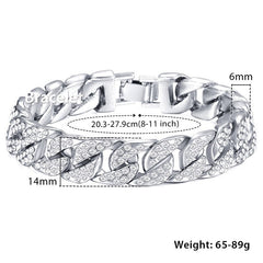Miami Gold Curb  Bracelet